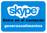 Haga clic para contact a Generoso Alimentos a travs de Skype