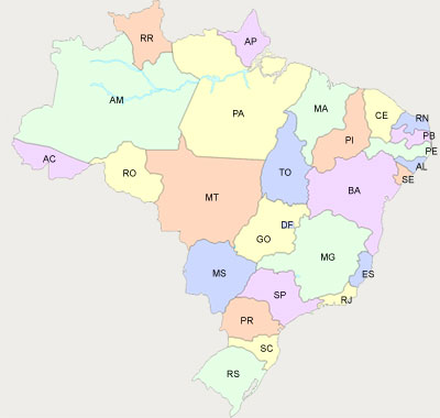 mapa do brasil
